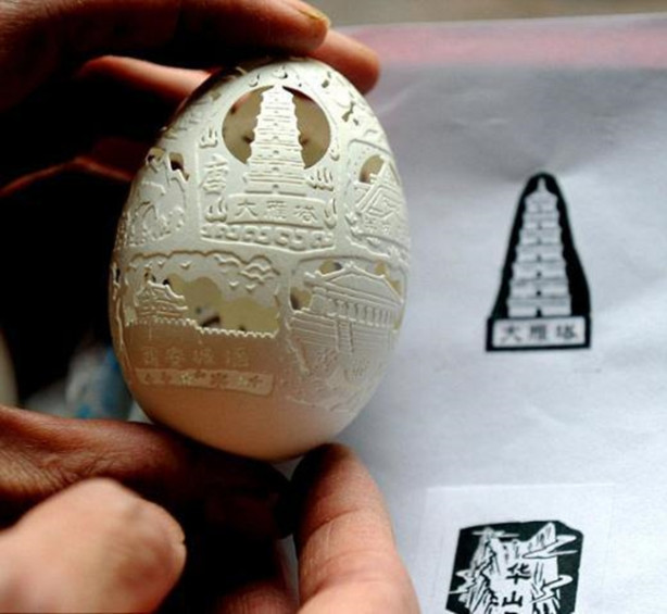 Foto - Yumurta kabuğunda muhteşem sanat!