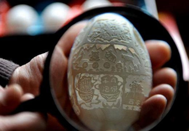 Foto - Yumurta kabuğunda muhteşem sanat!