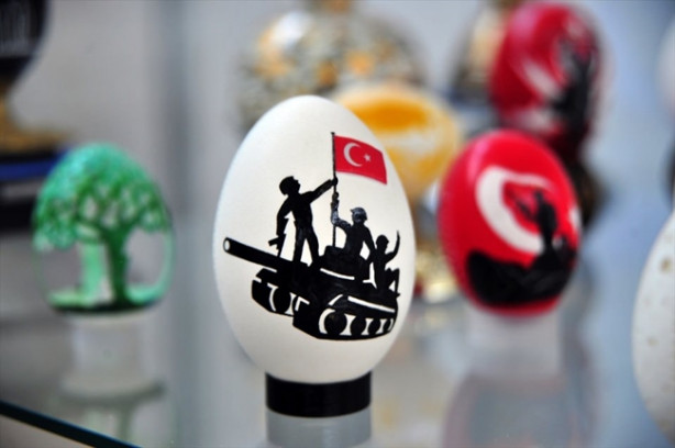 Foto - Yumurta kabuğunda muhteşem sanat!