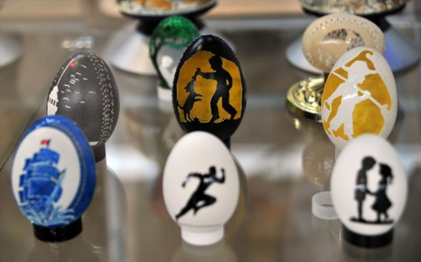 Foto - Yumurta kabuğunda muhteşem sanat!