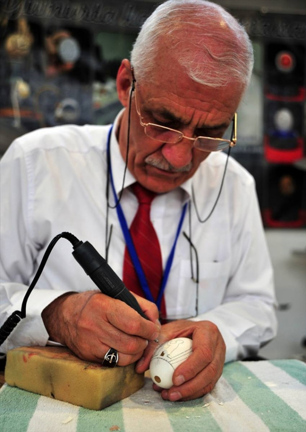 Foto - Yumurta kabuğunda muhteşem sanat!