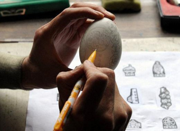 Foto - Yumurta kabuğunda muhteşem sanat!