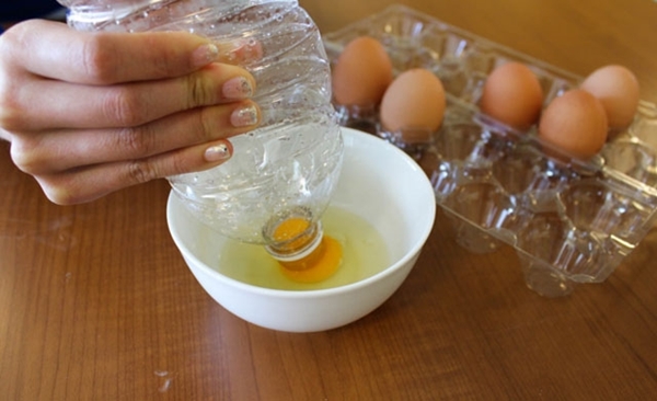 Foto - Yumurtaları buz kalıbında dondurun!