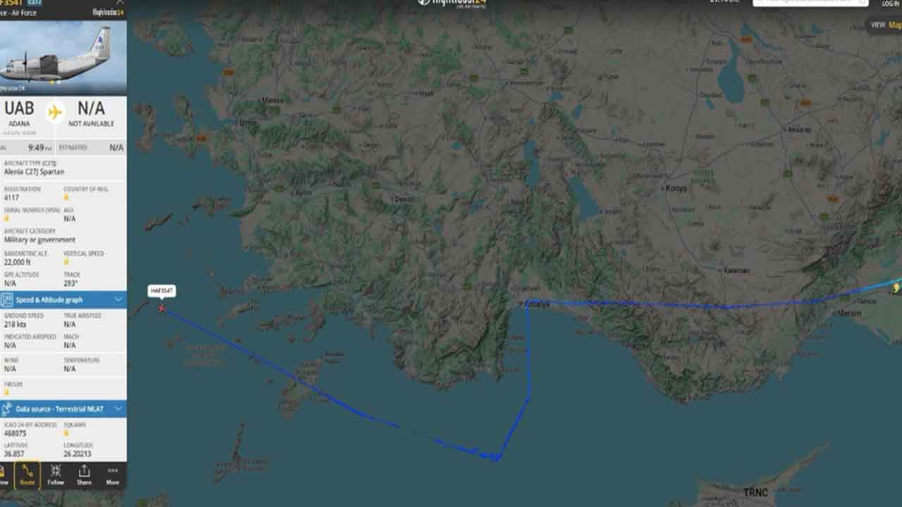 Yunan askeri uçağı neden İncirlik'e indi