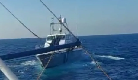 Foto - Yunan askerlerinden Mavi Vatan'da alçak saldırı! Zürafa Adası açıklarında vurdular