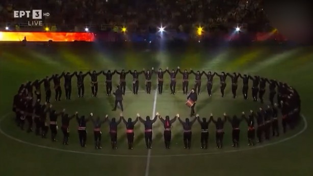 Foto - Yunan avuntusu: Stadın adına Ayasofya koyup horon teptiler