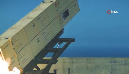 Foto - Yunan korkudan tir tir titreyecek! Türkiye füzeyi ateşledi