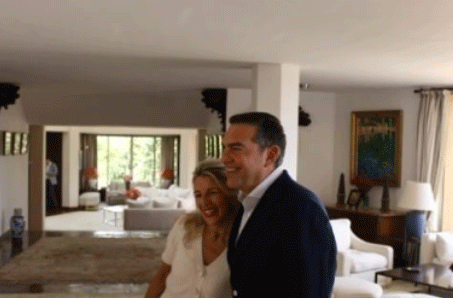 Foto - Yunan muhalefeti tıpkı bizim muhalefet gibi dünyayı dolaşarak Türkiye aleyhine skandal sözler ediyor