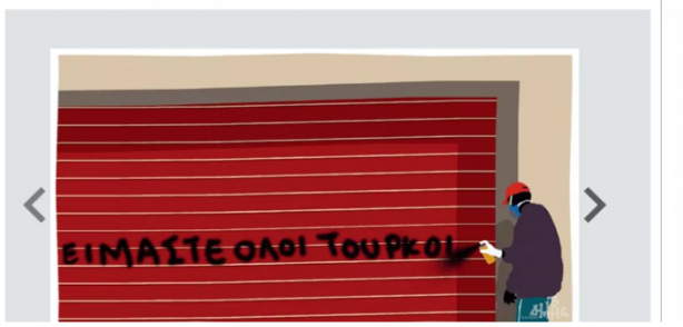 Foto - Yunan tarafından Charlie Hebdo'ya görülmemiş Türkiye cevabı! 'Helal olsun komşu' dedirttiler