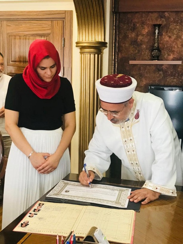 Foto - Yunan vatandaşı Çanakkale'de Müslüman oldu