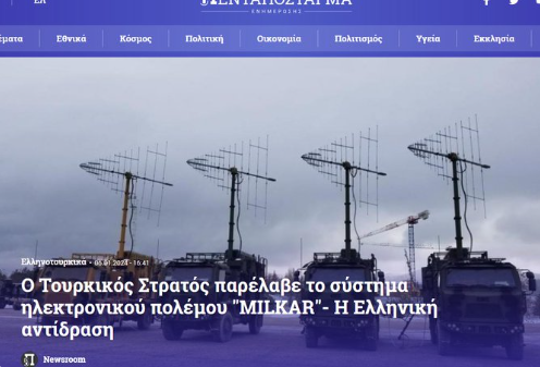 Foto - Yunanistan böyle duyurdu: Türkiye, savaş uçaklarını ve İHA'ları kör edecek bir silah geliştirdi