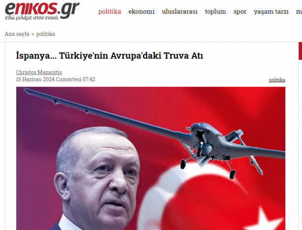 Foto - Yunanistan hiç bu kadar rahatsız olmamıştı! 'Türkiye ile İHA üretecekler' diyerek duyurdular