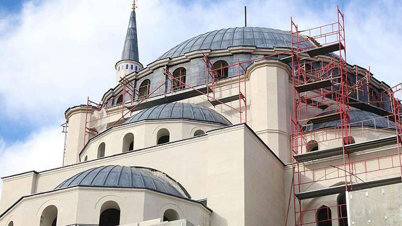 Foto - Yunanistan panikte! "Bir ülke Erdoğan'ı bekliyor! Bölgenin en büyük camisini açacak" diyerek duyurdular