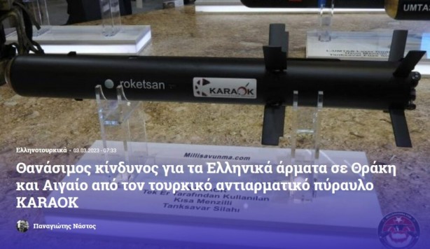 Foto - Yunanistan tam anlamıyla sallandı! Böyle duyurdular: Türkiye ölümcül bir silah geliştirdi, tehlikedeyiz