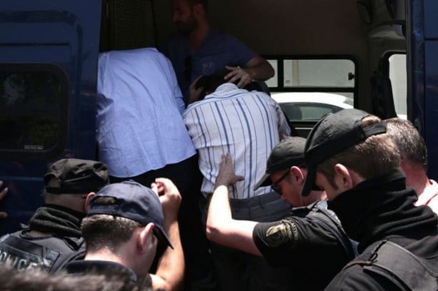 Foto - Yunanistan'a kaçan hainler Adliye'ye böyle geldiler