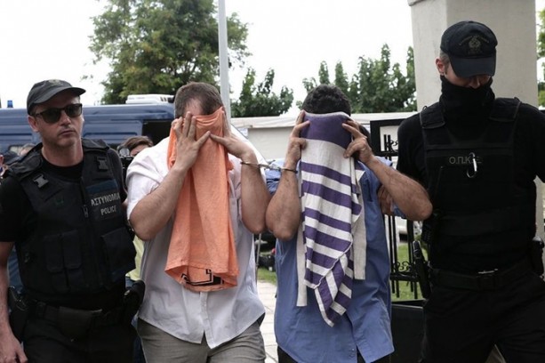 Foto - Yunanistan'a kaçan hainler Adliye'ye böyle geldiler
