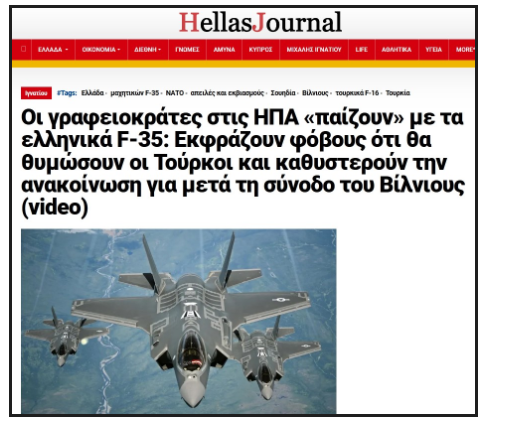 Foto - Yunanistan'da F-35 depremi! Bunu beklemiyorlardı... 'Türkiye yüzünden oldu' diyerek açıkladılar