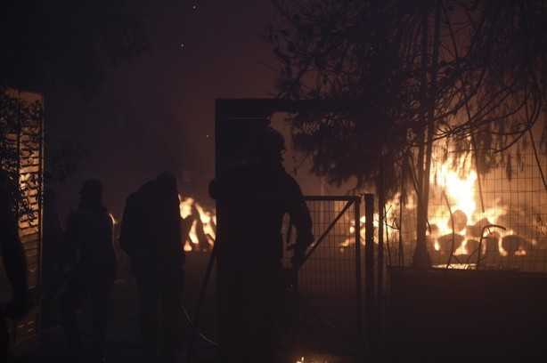 Foto - Yunanistan'da yeni orman yangınları çıktı