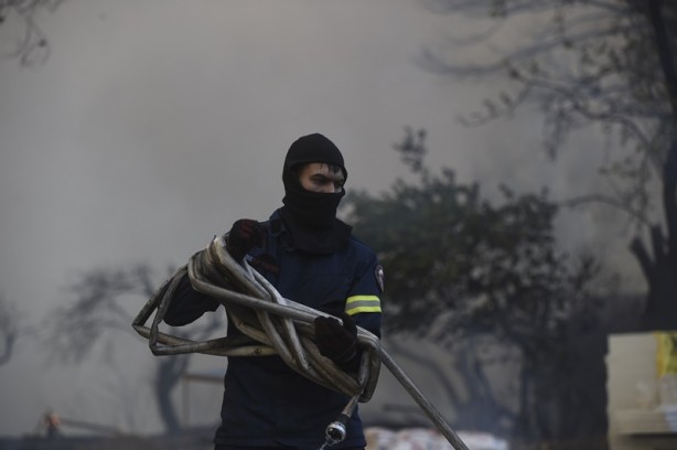 Foto - Yunanistan'da yeni orman yangınları çıktı