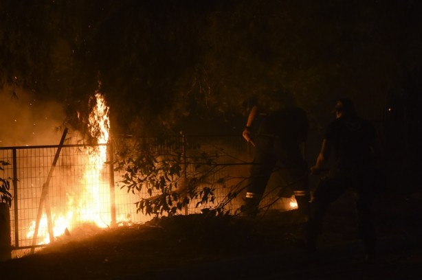 Foto - Yunanistan'da yeni orman yangınları çıktı