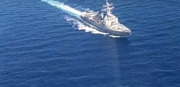 Foto - Yunanistan'dan ABD ile birlikte yeni provokasyon: Doğu Akdeniz'den ilk görüntüler geldi!