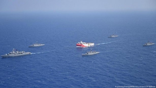 Foto - Yunanistan'dan ABD ile birlikte yeni provokasyon: Doğu Akdeniz'den ilk görüntüler geldi!