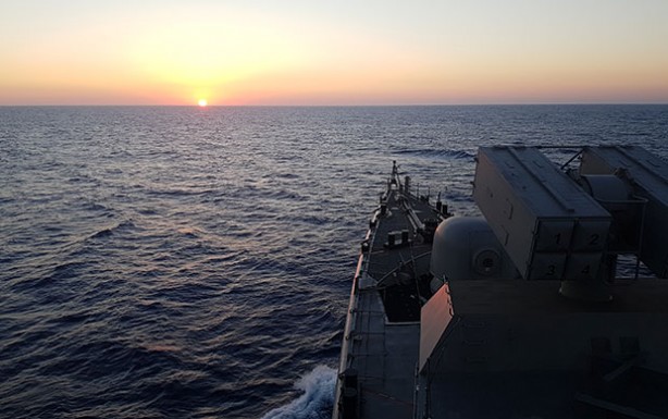 Foto - Yunanistan'dan ABD ile birlikte yeni provokasyon: Doğu Akdeniz'den ilk görüntüler geldi!