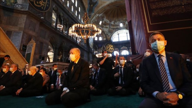 Foto - Yunanistan'dan skandal Ayasofya hamlesi