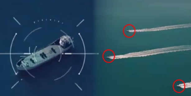 Dünyayı şoka sokacak anlar! Bayraktar TB2 işaretledi, Türk İDA'sı gemiyi bir anda batırdı