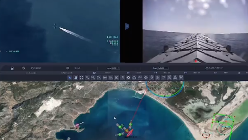 Foto - Dünyayı şoka sokacak anlar! Bayraktar TB2 işaretledi, Türk İDA'sı gemiyi bir anda batırdı