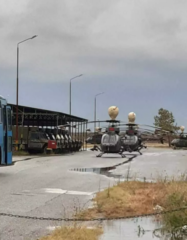 Foto - Yunanistan'ın 30'dan fazla savaş helikopteri imha oldu!