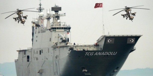 Foto - Yunanlıları korku sardı! Türkiye'nin en büyük savaş gemisi gün sayıyor