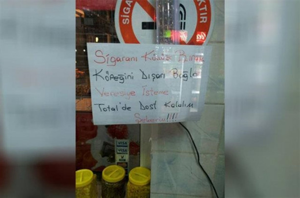 Foto - Yurdum esnafından komik yazılar