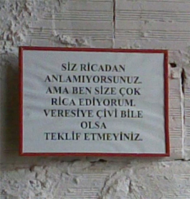 Foto - Yurdum insanından komik ilanlar