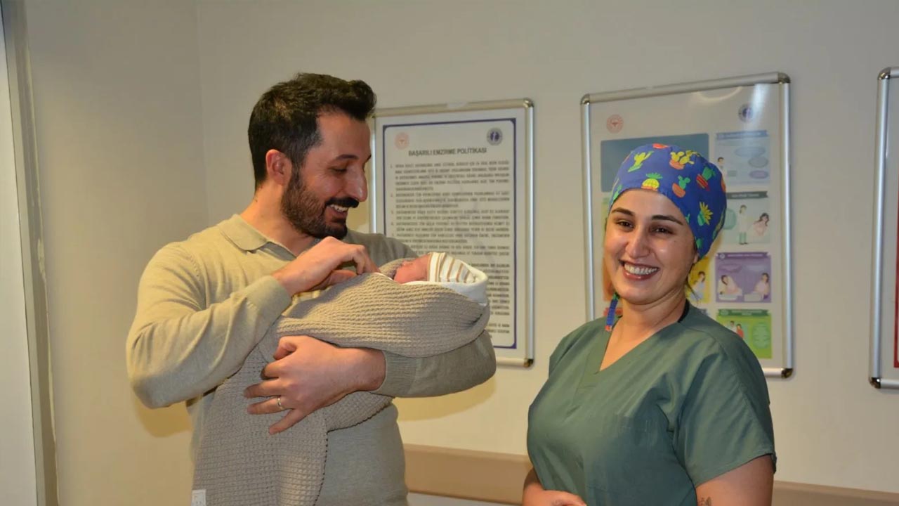 Foto - Yurdun dört bir yanından kareler! 2025’in ilk bebekleri dünyaya geldi