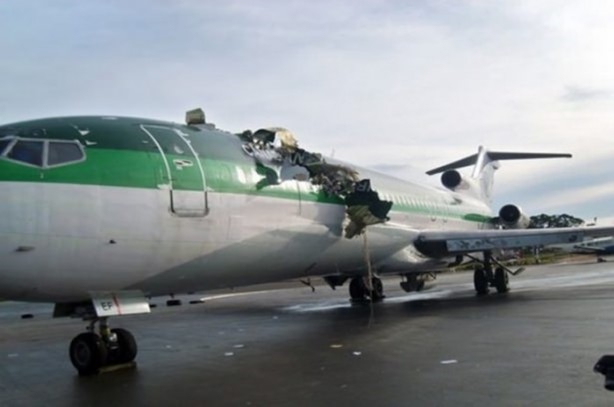 Foto - Yürekleri ağza getiren uçak kazaları