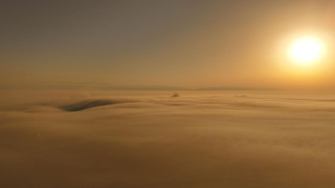 Foto - Yürekleri yakan görüntü! İki ilçe dumanlardan görünmez oldu