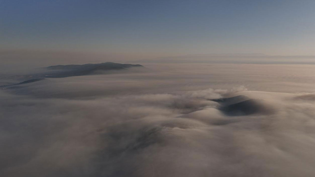 Foto - Yürekleri yakan görüntü! İki ilçe dumanlardan görünmez oldu