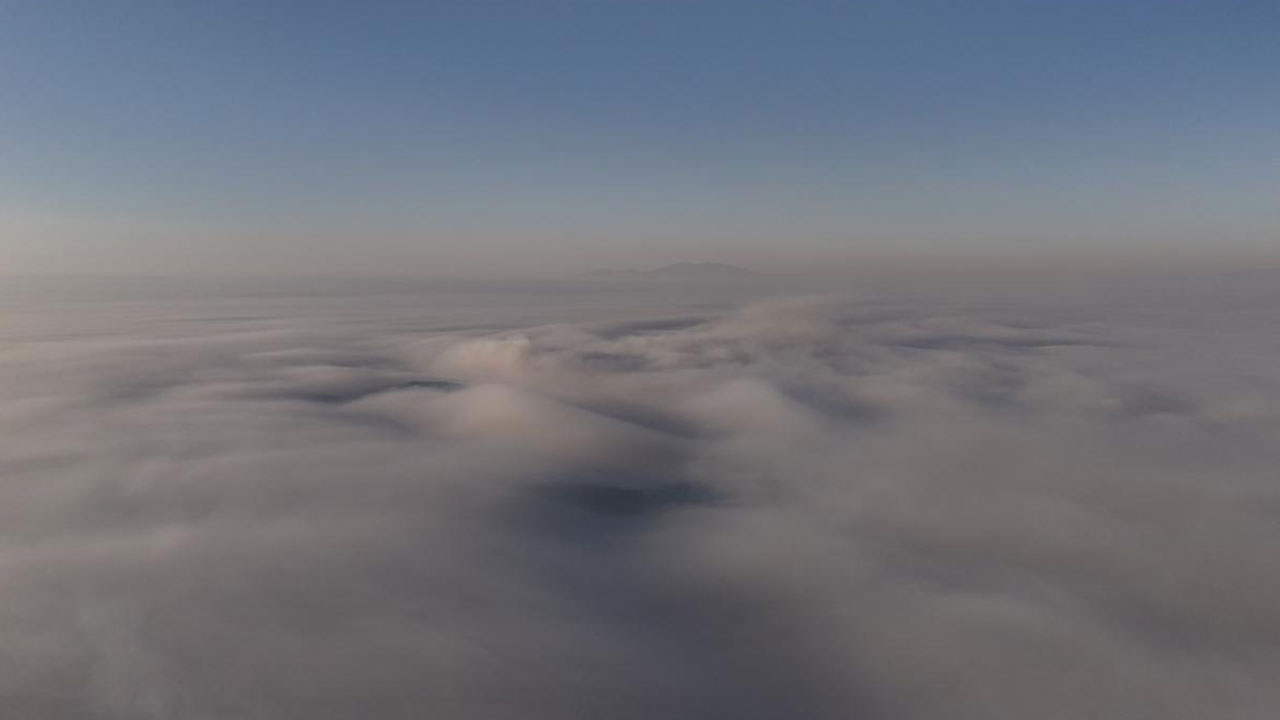 Foto - Yürekleri yakan görüntü! İki ilçe dumanlardan görünmez oldu