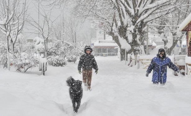 Foto - Yurtta kış böyle yaşanıyor