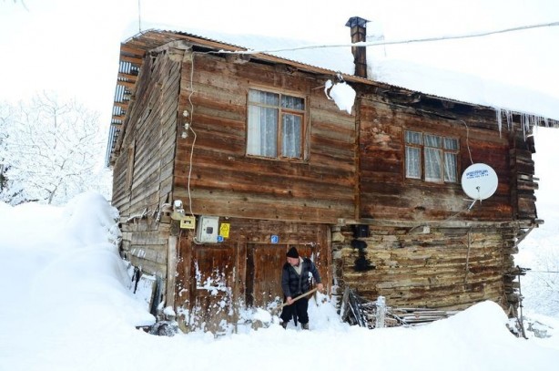Foto - Yurtta kış böyle yaşanıyor
