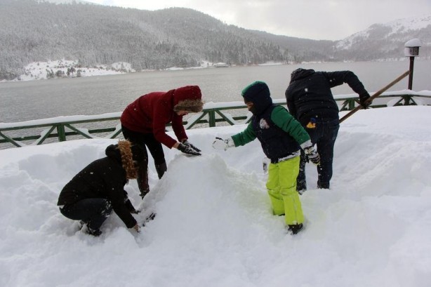 Foto - Yurtta kış böyle yaşanıyor