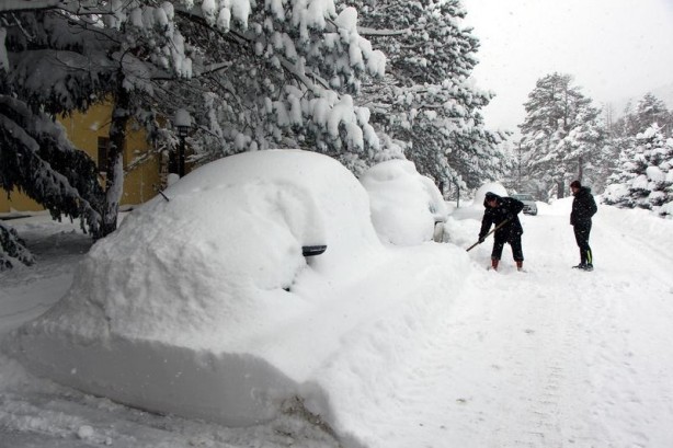 Foto - Yurtta kış böyle yaşanıyor