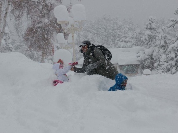 Foto - Yurtta kış böyle yaşanıyor
