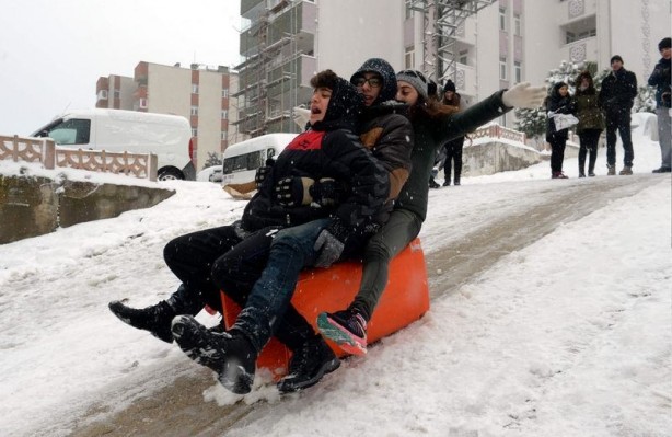 Foto - Yurtta kış böyle yaşanıyor