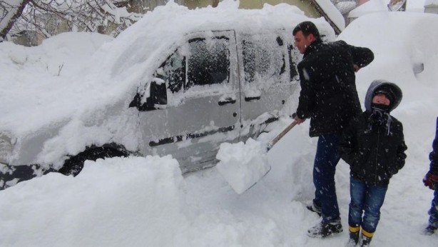 Foto - Yurtta kış böyle yaşanıyor