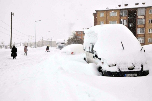 Foto - Yurtta kış böyle yaşanıyor