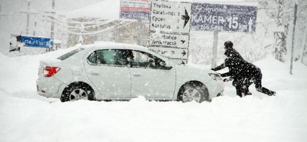Foto - Yurtta kış böyle yaşanıyor