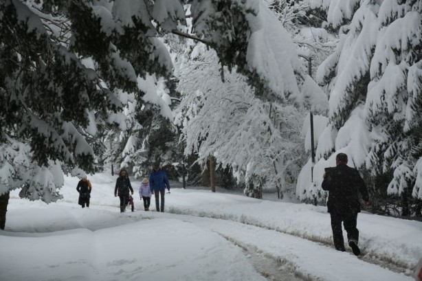 Foto - Yurtta kış böyle yaşanıyor