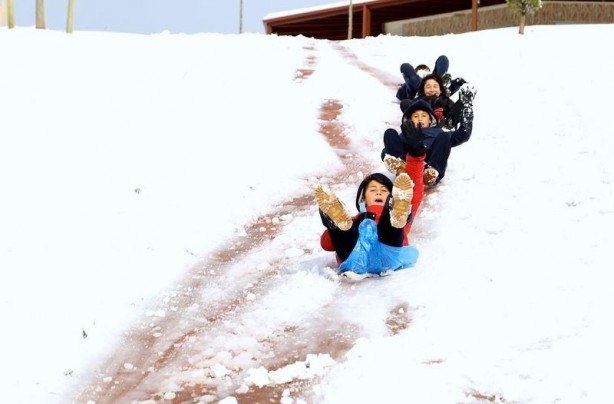 Foto - Yurtta kış böyle yaşanıyor